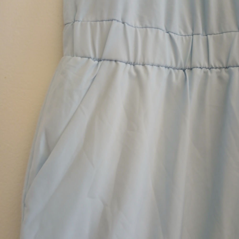 Stylus Bike Short Sleeveless A-Line Dress Plus Size 2X Color Blue Freeze New $20 - Picture 12 of 15
